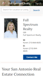 Mobile Screenshot of northsanantoniotxrealestate.com